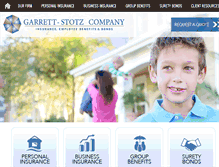 Tablet Screenshot of garrett-stotz.com